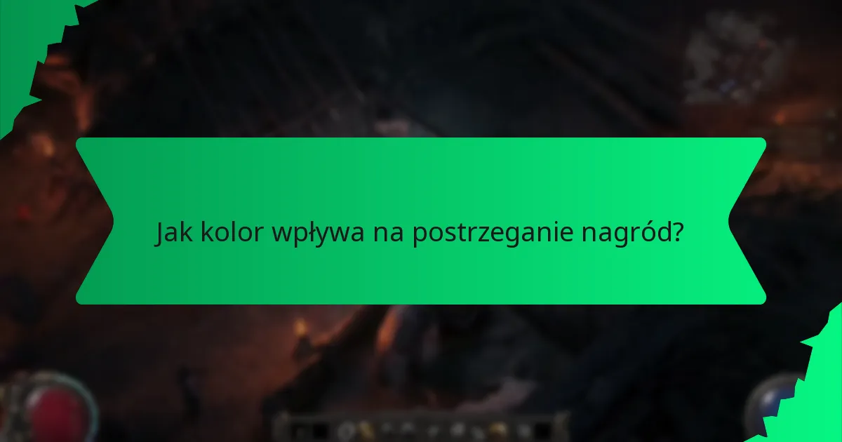 Jak kolor wpływa na postrzeganie nagród?